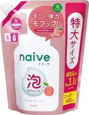 [Large capacity] Naive Body soap that comes out with foam 1400ml for refilling