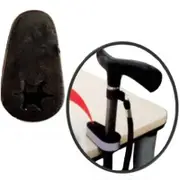 Cane/Crutch Support Clip Surface & Holder Device/Walking Stick Stand Rest Holder Grip