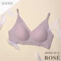 在飛比找momo購物網優惠-【ROSE IS A ROSE】零著感ZBra無鋼圈內衣成套