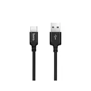 2PCS X14 2.4A Type C USB 3.0 Charging Data Cable for Xiaomi Mi A2 Pocophone F1 BLACK COLOR
