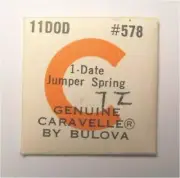 Caravelle 11DOD Watch Part #578 - DATE JUMPER SPRING Bulova Factory Replacement