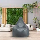 4XL Chair Bean Bag Cover Without Beans Grey Color