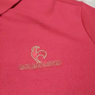 Golden Rooster 公雞牌 男版 短袖 polo衫 紅色 刺繡logo 2XL 388 彈性