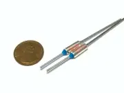 2 Pieces TF 255C 491F Thermal Fuse cutoff ry mini micro metal 15A 250V A31