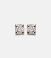 [David Yurman] David Yurman Châtelaine® 18kt gold earrings with diamonds One Size gold