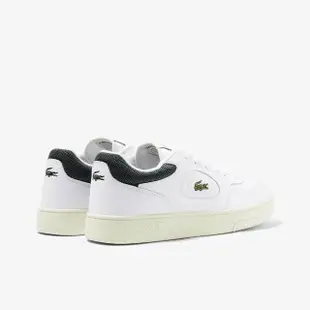 【LACOSTE】LINESET休閒鞋 女 皮革板鞋 小白鞋 白色 法國精品鞋 運動鞋(46SFA0042_1R5)