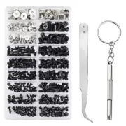 355Pcs PC Screws Assorted Set M2 M3 M2.5 Computer Screws HDD M.2 SSD Screws4512