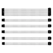 Cooler Master Universal PSU Sleeved Extension Cable Kit V2 - White-CMA-NEST16XXWT1-GL