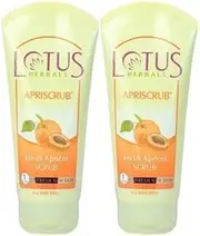 Lotus Herbals Fresh Apricot Scrub (Pack Of 2)