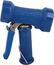 High Pressure Spray Nozzle Robust Copper Rubber Covered Kitchen Cleaning Spray Water Sprayer for Hotel Restaurant Commercial Kitchen Blue 14.5 x 20 cm (Cブルーバックルスプレーガン) 4ポイント内側の歯20mm