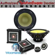 ROCKFORD FOSGATE POWER T3652-S 6.5" COMPONENT SPEAKERS LIQUID CRYSTAL TWEETERS