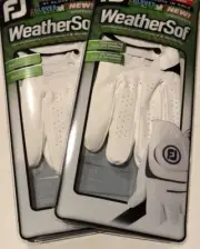 Footjoy Weathersof Womens 2 double packs (4 gloves) select size....FREE SHIP