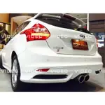 宏業車坊工作室  福特 FOCUS MK3 專用 ST 後下巴 空力套件 大包 小包 可加購 尾飾管