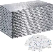 Garage Door Insulation Kit (40 Pieces) REFLECTIVE FOAM Panels 24"x48" SHEETS