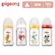 【Pigeon 貝親】寬口母乳實感玻璃奶瓶160ml/經典迪士尼(4款)