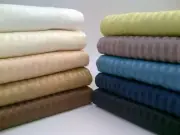 Tremendous Bedding 1000TC Extra Drop Length 1 PC Valance AU Double Stripe Colors