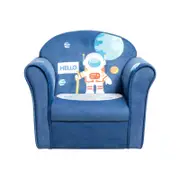 Costway Kids Sofa Children Lounge Chair Home Furniture,Blue