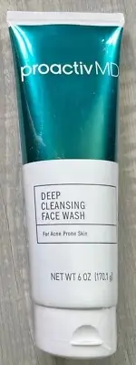 New PROACTIV MD DEEP CLEANSING FACE WASH 6 Oz Bottle SEALED Acne Treatment
