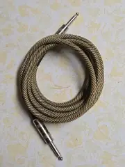10FT Mono 1/4" 6.3mm Male Guitar Amplifier Speaker Mic PA Headphone Cable