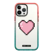 iPhone 13 Pro Max Impact Case PIXEL HEART