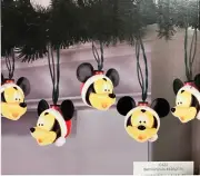 Disney Magic Holiday MICKEY MOUSE Blinking LED Light String Battery Operated NIB