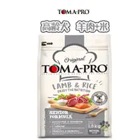 在飛比找蝦皮購物優惠-優格TOMA-PRO 高齡犬 羊肉+米1.5kg/3kg 高