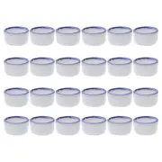 24 Pcs Pet Birdbath Miniature Water Food Dish for Spiders Reptile Tanks