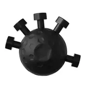 Finger Exerciser Trainer Hand Grip Strengthener Adjustable Power Training Hand Balls Gripper Hand Strength Exercise B Black