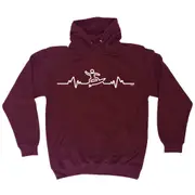 Surf Pulse - Funny Novelty Hoodies Hoodie