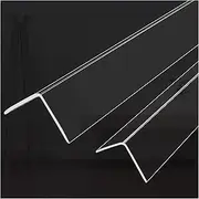 Corner Wall Protector, 2 Pack Furniture Bumper Decor Cover,Clear Corner Guard Plastic Self-Adhesive Corner Trim Strip,Wall Corner Guards Corner Shield for Baby Furniture Door Tables Cover Sharp Furn