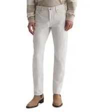 Ag Tellis Slim Straight Fit Pants in Pebble Creek Gray