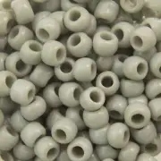 8/0 TOHO ROUND Opaque Gray Seed Bead (8g)