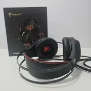 NUBWO N2 Gaming Headset, PC BLACK Stereo Gamer Headphones with Mic NIB