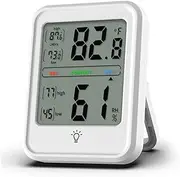 Room Thermometer Digital Hygrometer Backlight Large Screen for Home Office
