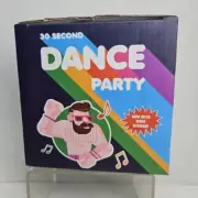 30 Second Dance Party - The Button with Music Gag Gift Ehite elephant EBM techno