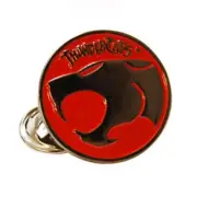 Little Red and Black Thundercats Logo Lapel Pin