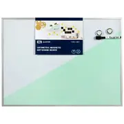Quartet 580 x 430mm Geo Whiteboard Teal