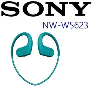 SONY NW-WS623 內建4G MP3 極限防水防塵 運動型藍芽耳機 2色