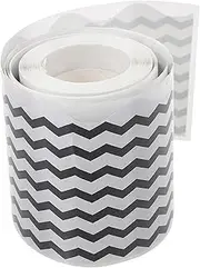 DOITOOL 1 Roll Wave Border Stickers for Bulletin Board Decorative Trim for Classroom Office Chalkboard and Party Accessories Adhesive Border Papers with Unique Patterns