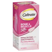 Caltrate Bone & Muscle 50+ Years 100 Tablets Supports Healthy Bones & Muscles