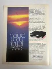 1981 Airbuster Negative Ion Generator System For Your Car Print Ad