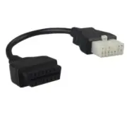 1pcs For Mitsubishi 12pin OBD1 OBD2 Connector Diagnostic Cable
