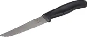 Victorinox Swiss Classic Steak & Pizza Knife, Wavy Edge 11cm - Black