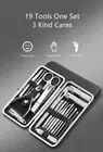 Stainless Steel Manicure Set Professional Nail Clipper Kit Of Pedicure Tools