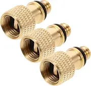 Mikinona Universal Conversion Kit 3 Pack Presta to Adapters Quick Inflation for Bikes to Presta Valve Adaptor for Road Mountain Bikes