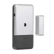 Door Alarm Sensor, 125dB Door Alarms Window Burglar Alarm, Black Silver Tone