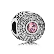 Pandora Radiant Splendor, Blush Pink Crystal & Clear CZ 791763NBP