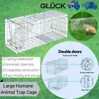 Large Humane Animal Trap Cage Possum Fox Koala Rabbit Bird Cat Live Catch
