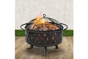 Grillz Fire Pit BBQ Grill 82cm