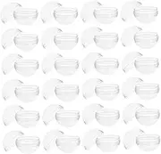 100Pcs Fillable Plastic Capsules Clear Vending Machine Containers for Candy Storage Party Favors Events Sturdy DIY Capsules for Birthdays Celebrations
